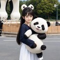猫熊少女 3枚目
