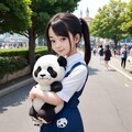 猫熊少女 5枚目