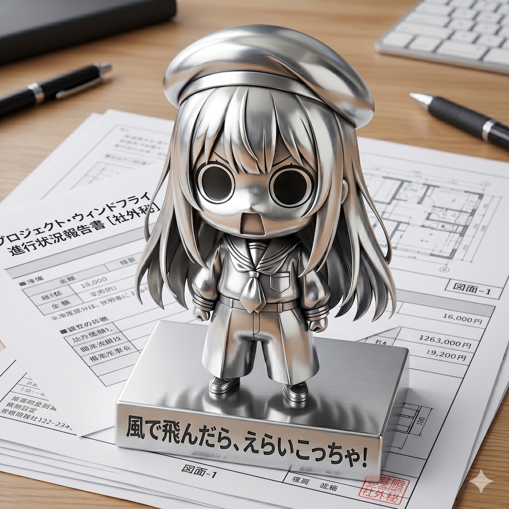 文鎮えらいこっちゃ嬢