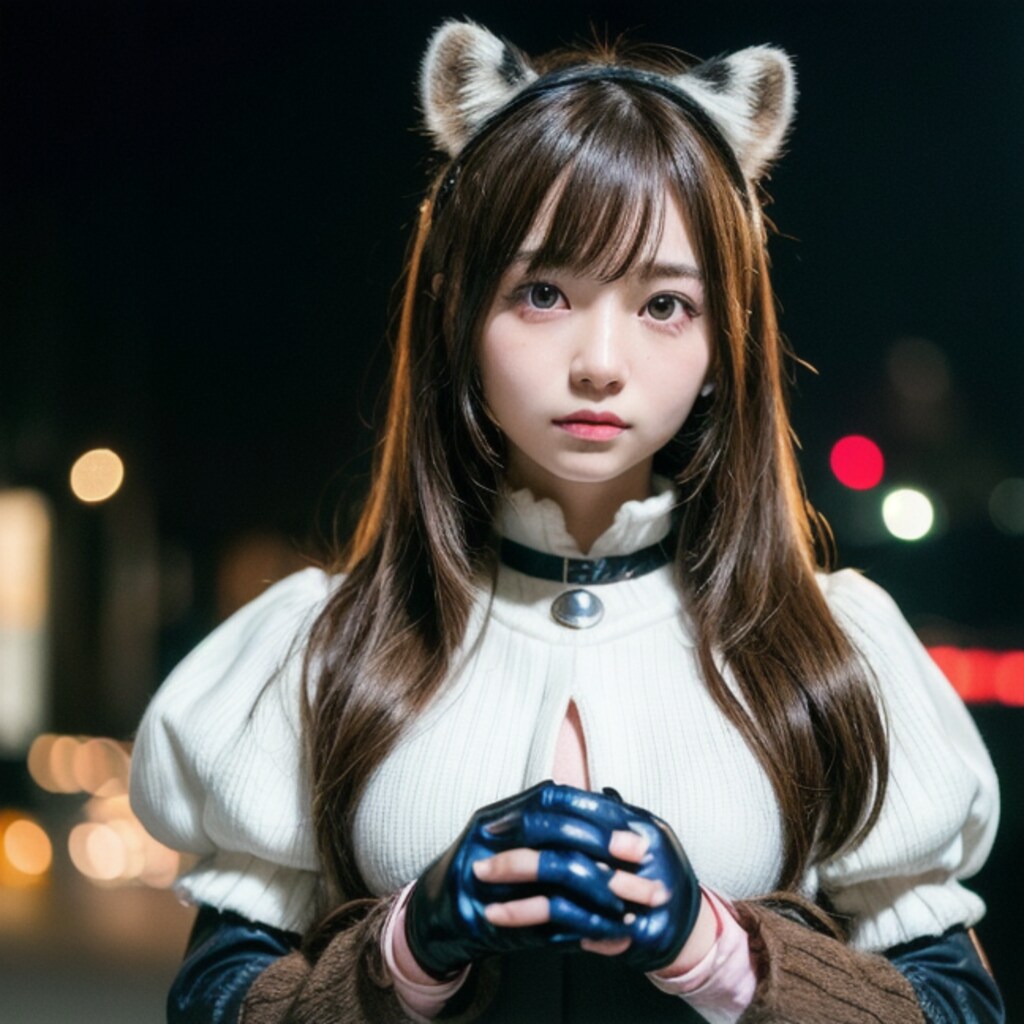 外食の犬ちゃん