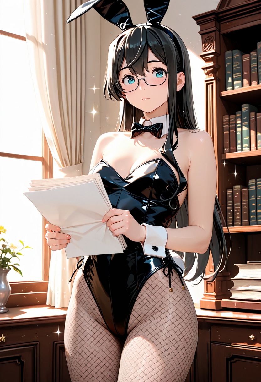 しれっとバニーな大淀さん(バニーの日遅刻)