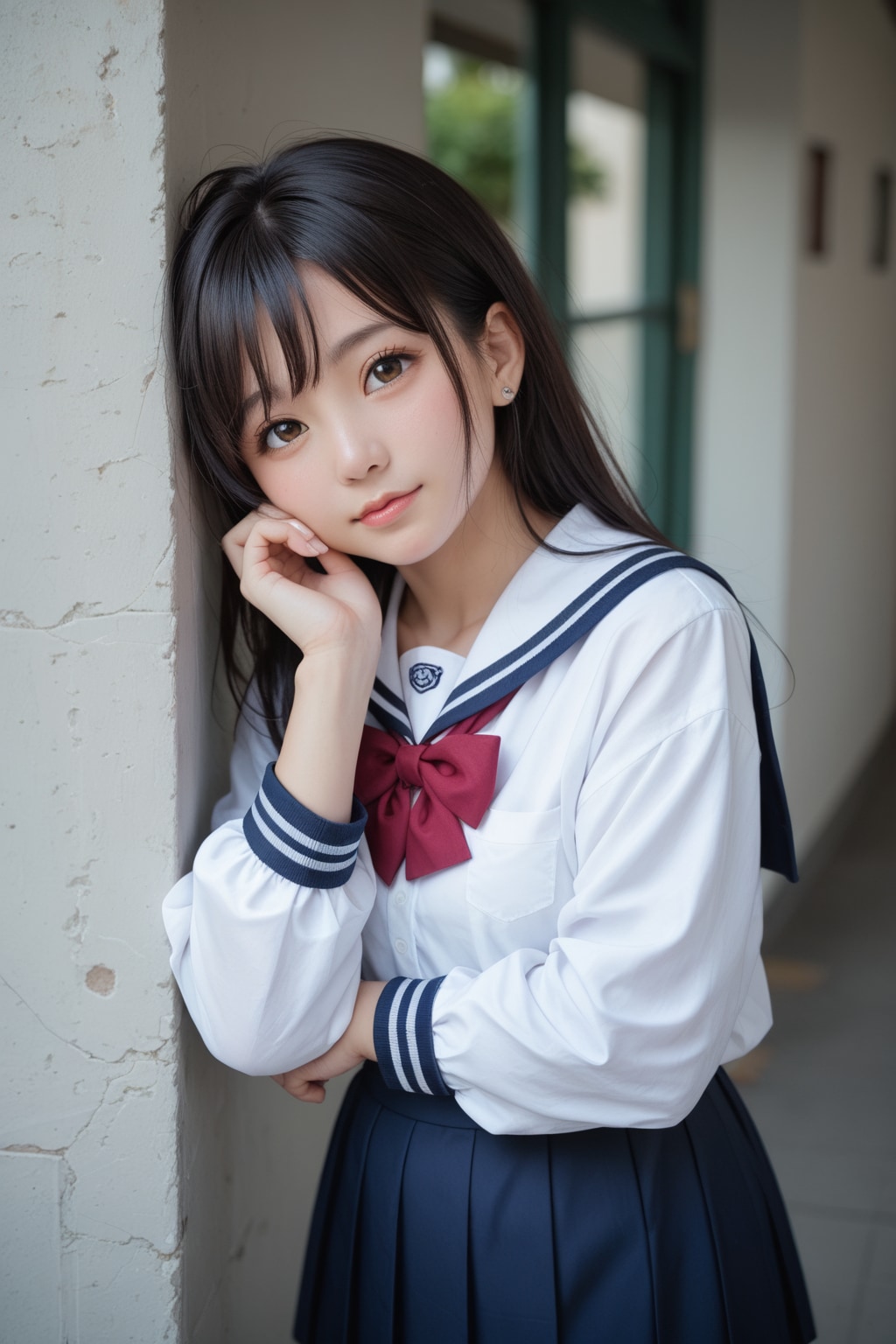 制服描画テスト