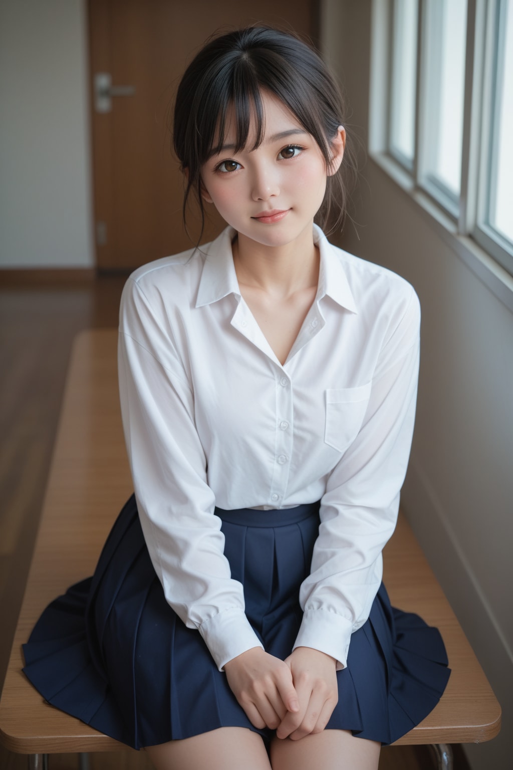 制服描画テスト