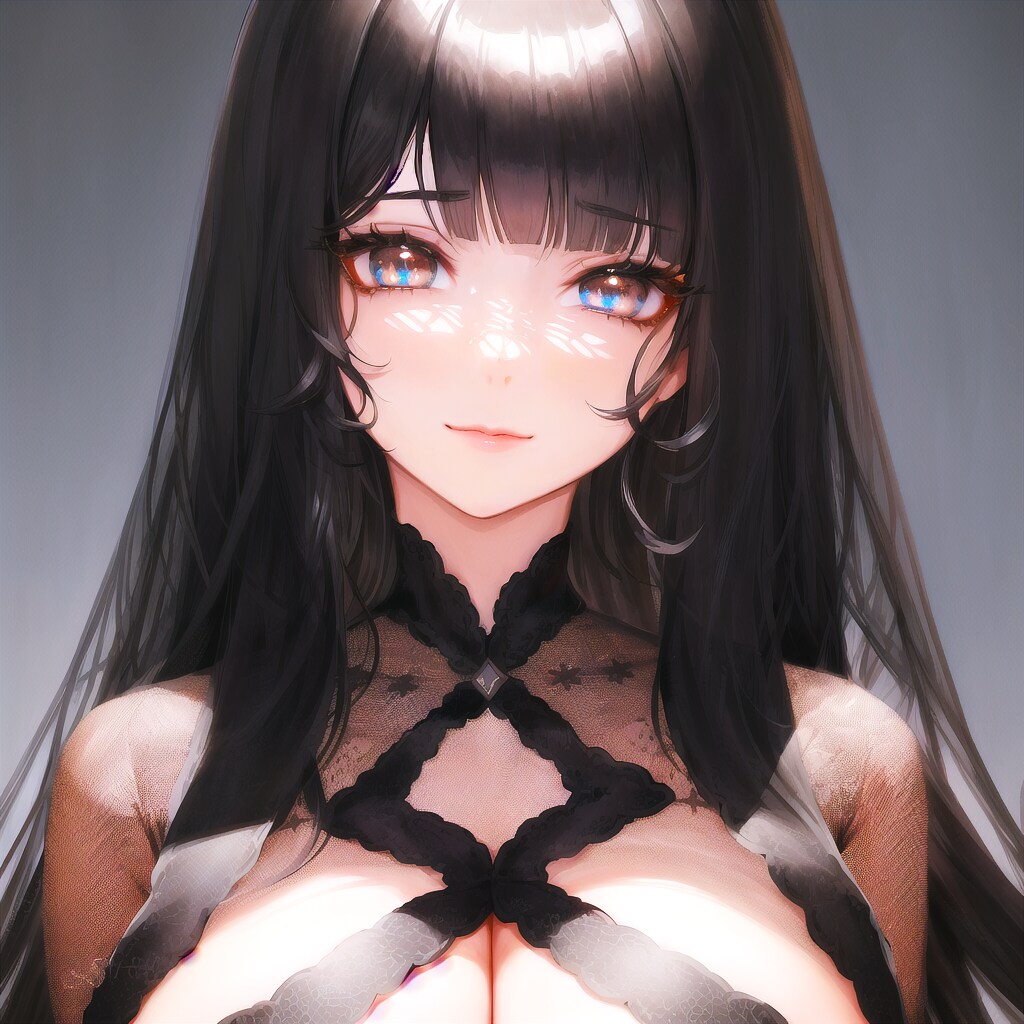 黒髪美人