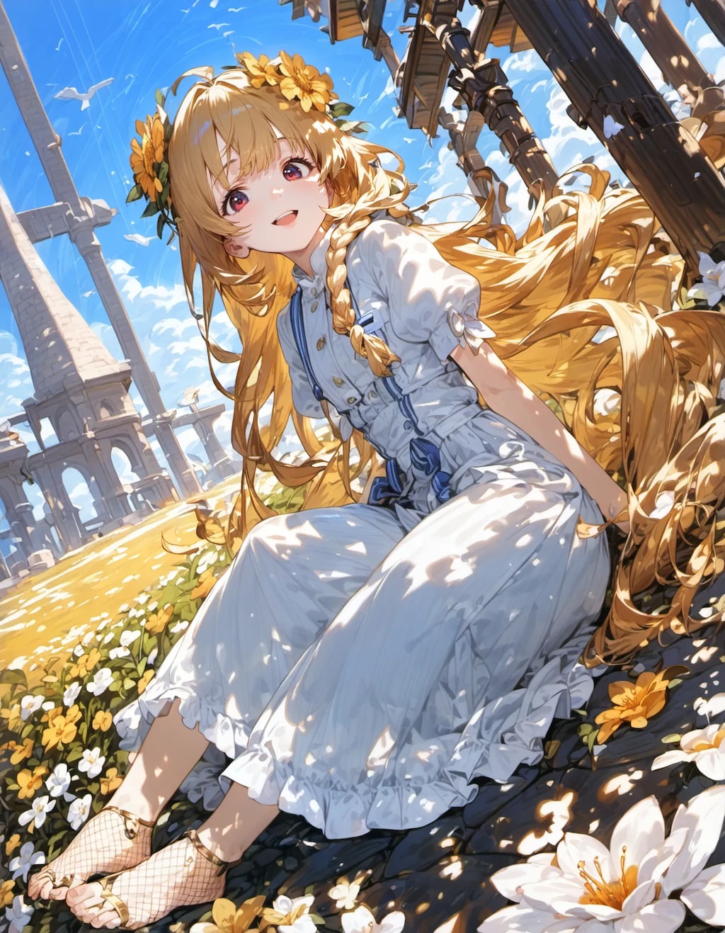 The Garden Beyond the Ruins