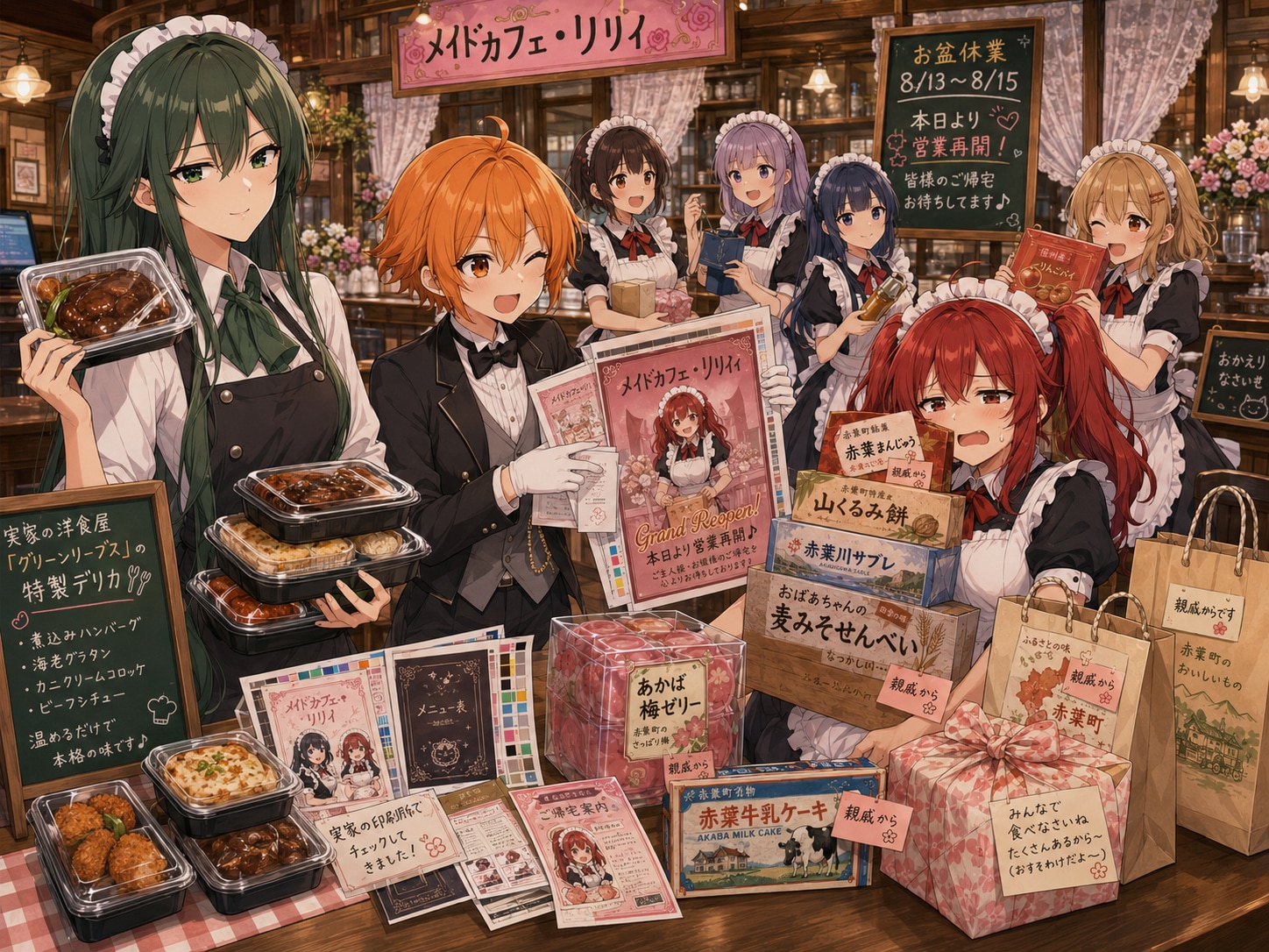 お盆明け、みんなの成果物が大集合！ | の人気AIイラスト・グラビア