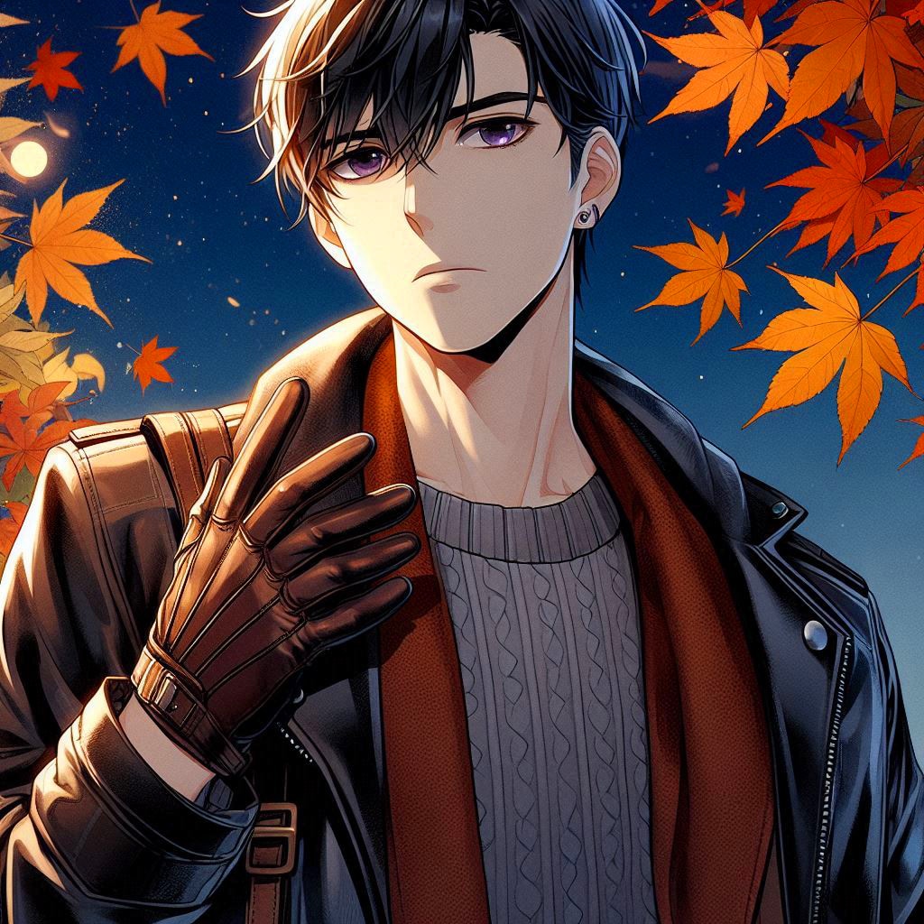 手袋してる、黒髪短髪男性…その2(5枚)