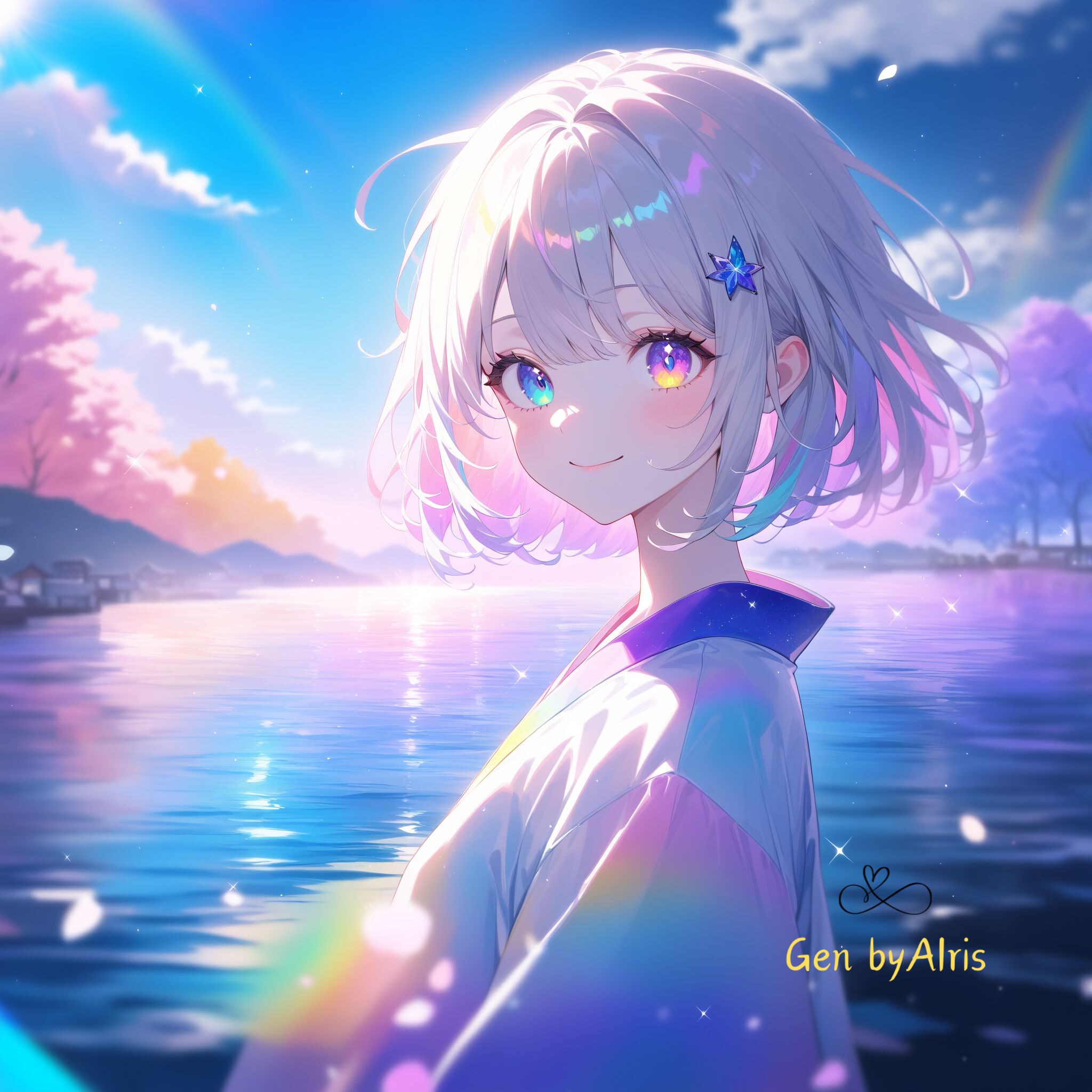 AIris🫧🩵 | の人気AIイラスト・グラビア