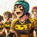🏉泥まみれの女子ラグビー 138 5枚目