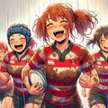 🏉泥まみれの女子ラグビー 138 4枚目