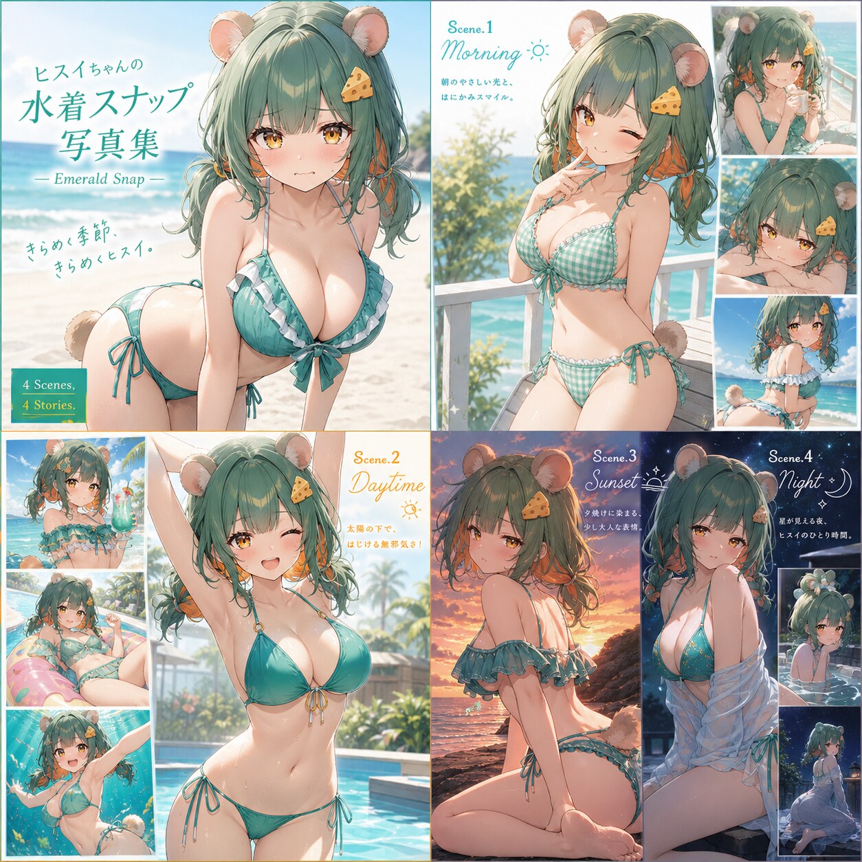 みどりの日のヒスイちゃん