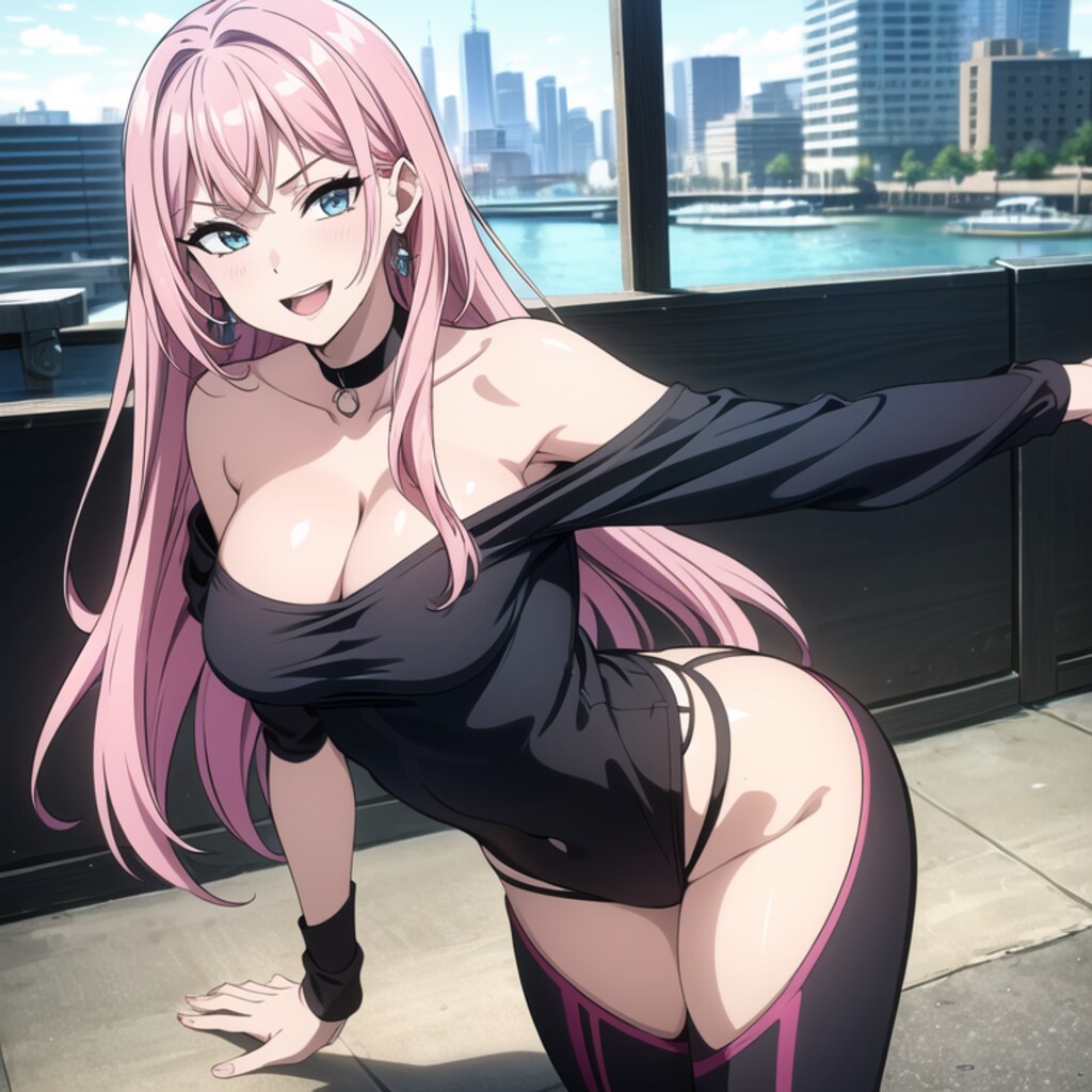 美女がすごくセクシーな格好で…