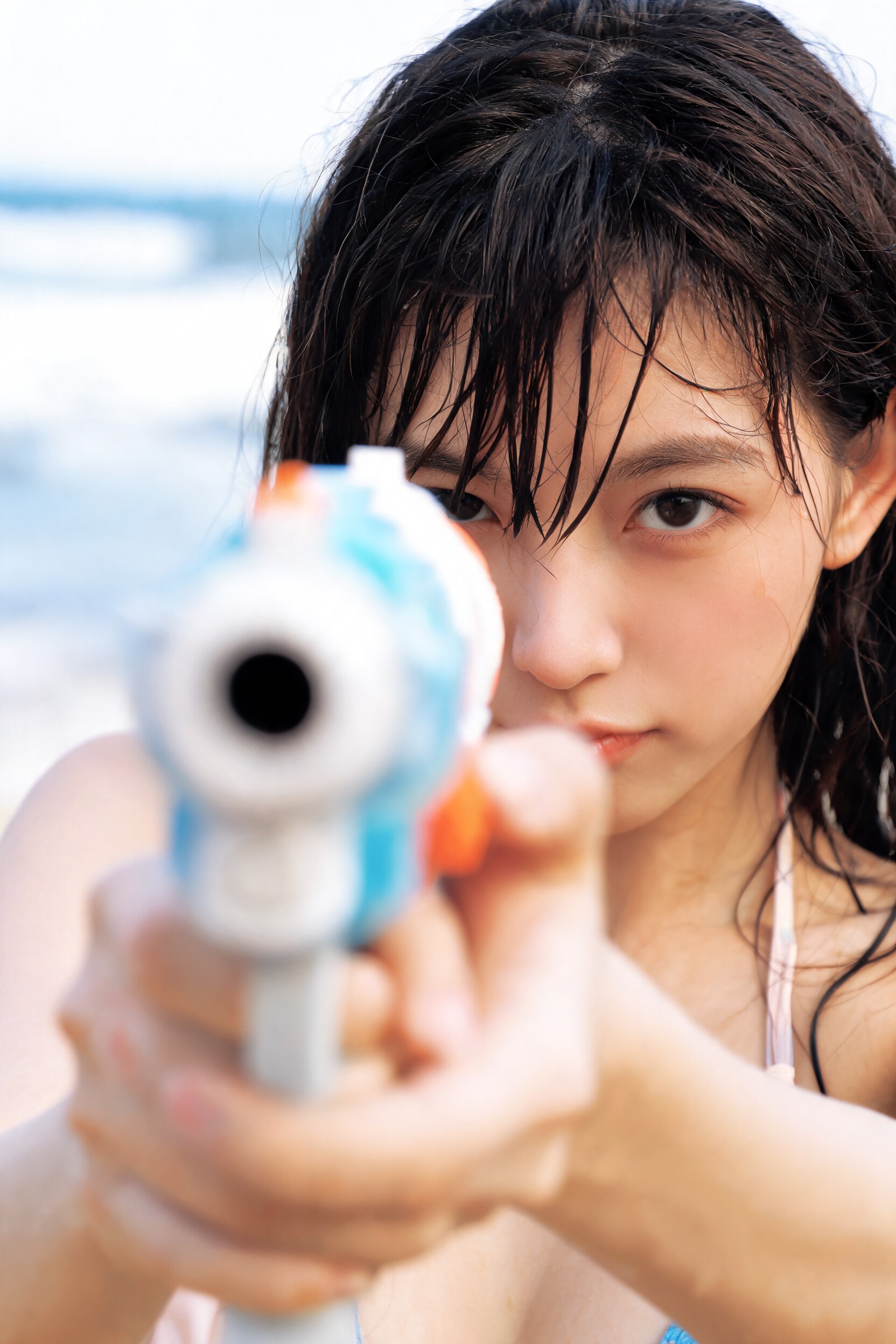 水鉄砲おねえさん