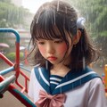 ヘアピン少女やリボン等のカチューシャ少女 9枚目