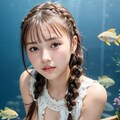 海底の水族館にきたよ～ 2枚目