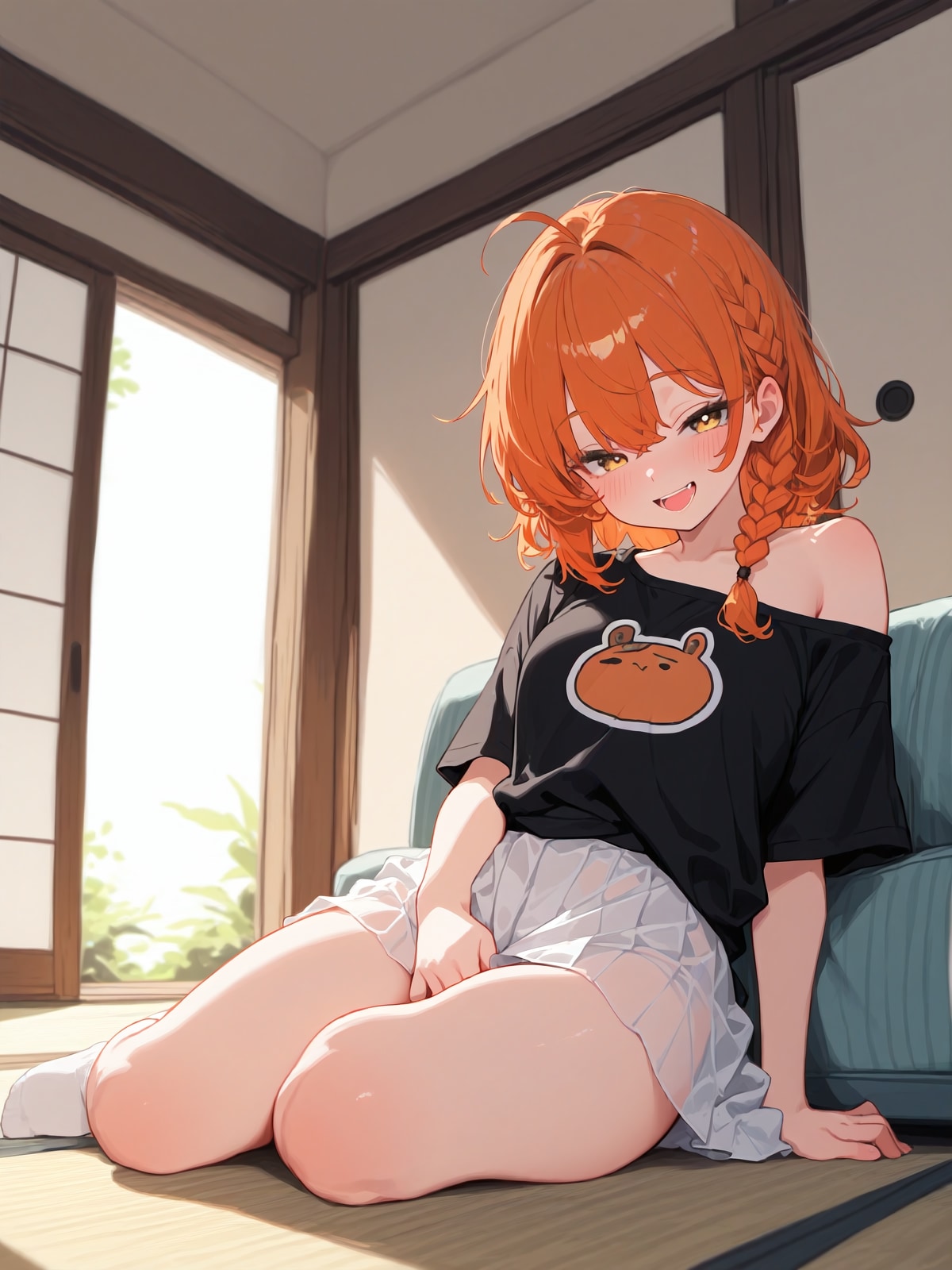 やらし～♪