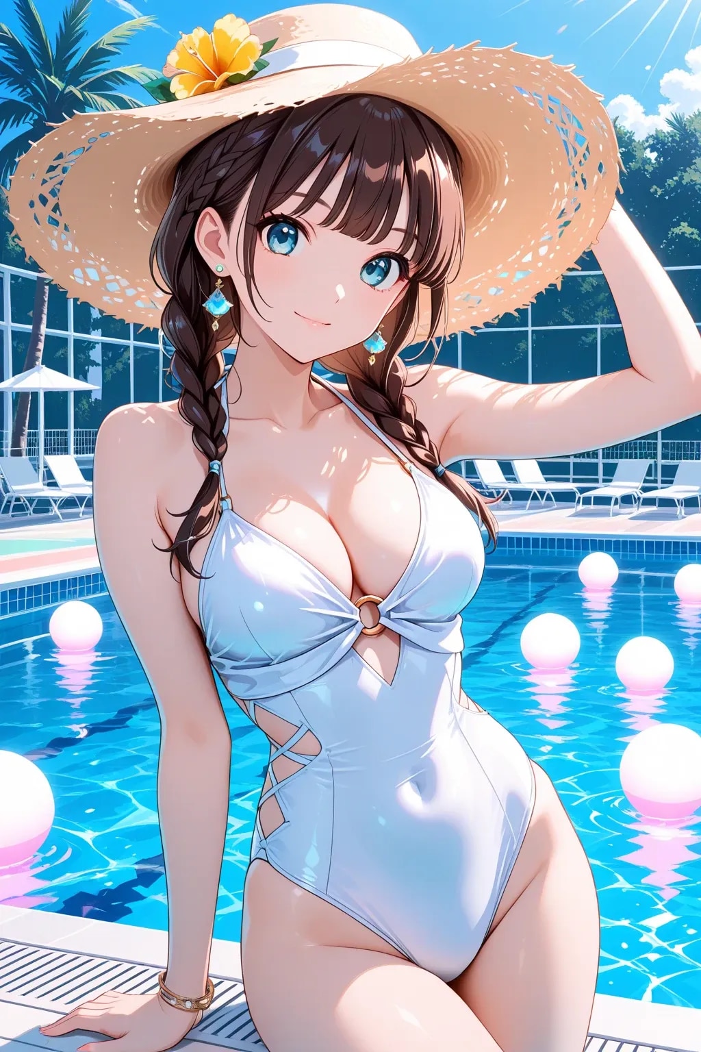 おかずになる娘ちゃんヴィジュアル集《なる娘ちゃんの夏休みSeaArt》