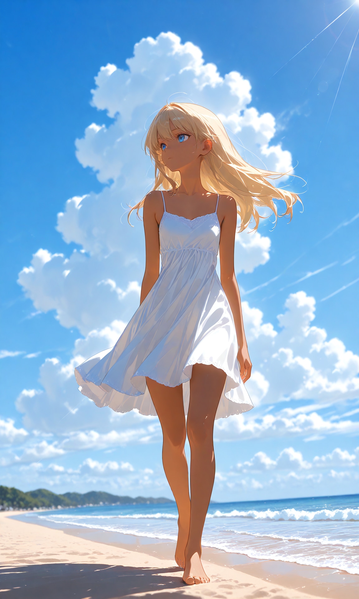 褐色金髪 | の人気AIイラスト・グラビア