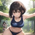 クマと共に戦う金太郎系女子 2枚目