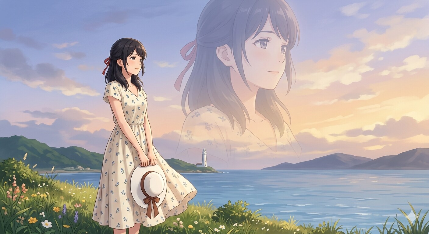 岬の少女 | の人気AIイラスト・グラビア