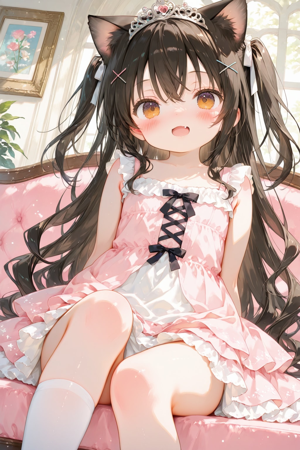 ネコミミソファー