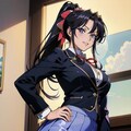 姫島朱乃（ハイスクールD×D）6 7枚目