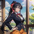 姫島朱乃（ハイスクールD×D）6 4枚目