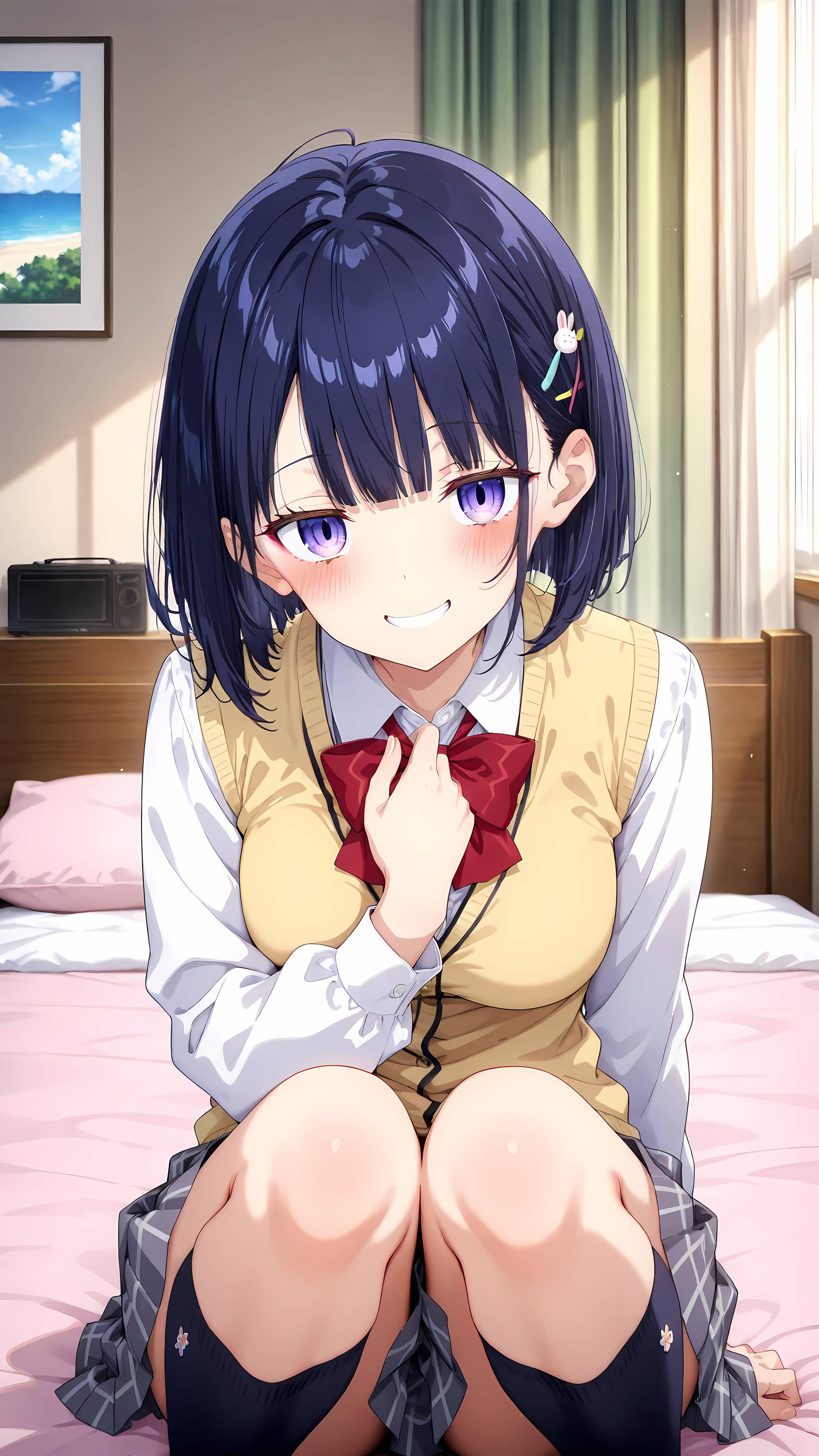 そんなに見たって、見えないぞ？