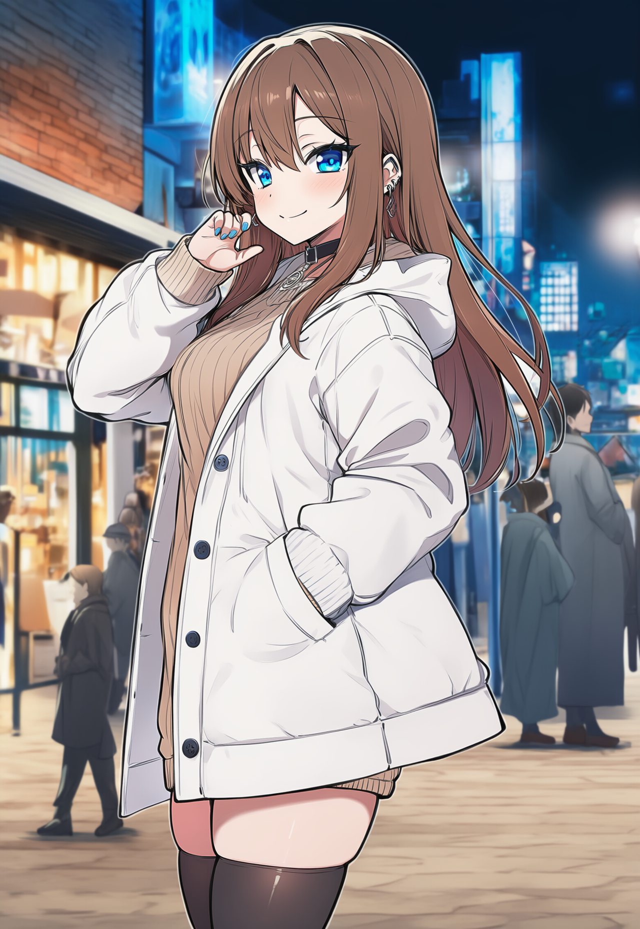 冬デート待合せ | の人気AIイラスト・グラビア