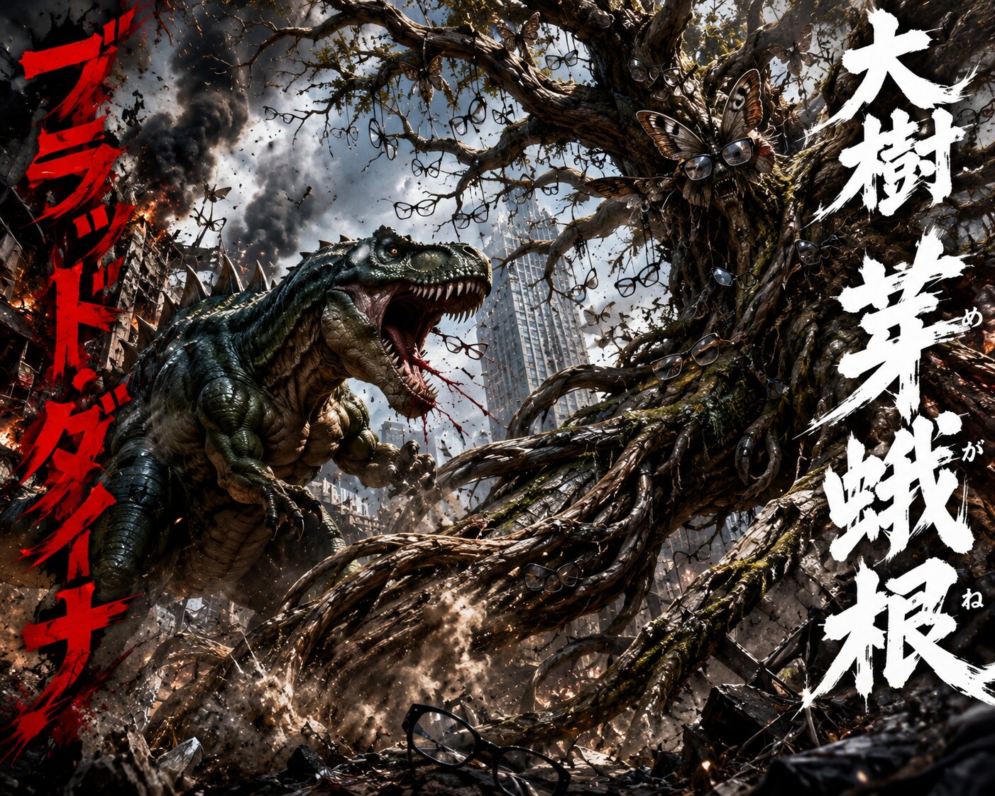 ブラッド・ダイナ vs 芽蛾根！