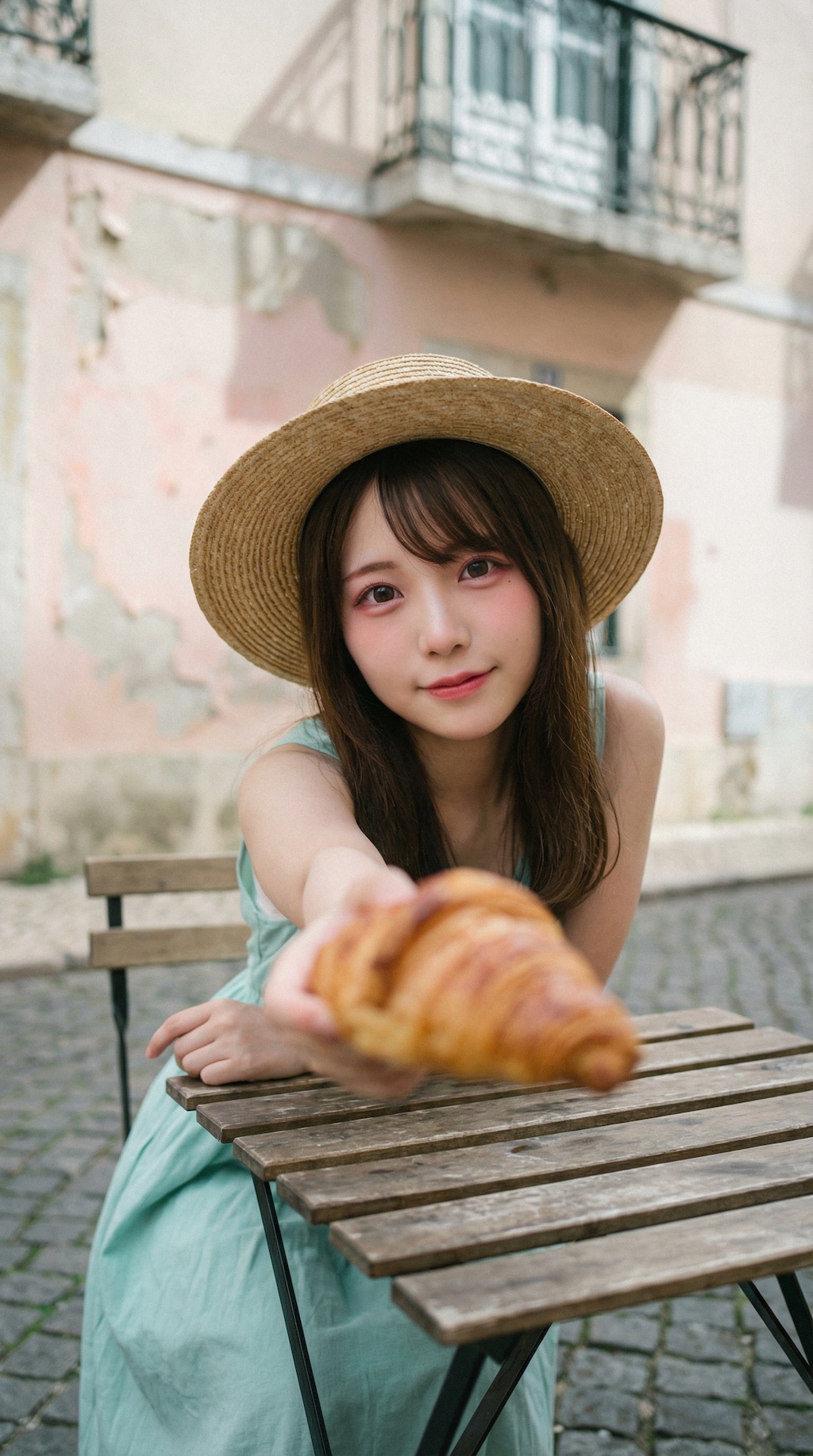 A Sweet Offering on Cobblestones