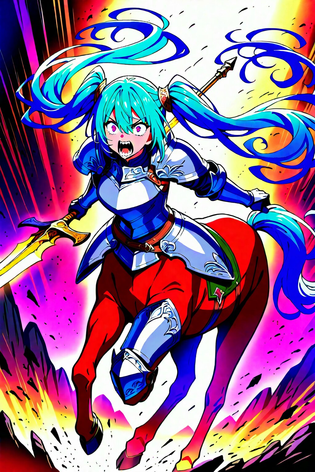 ケンタウロスと黄金の鎗