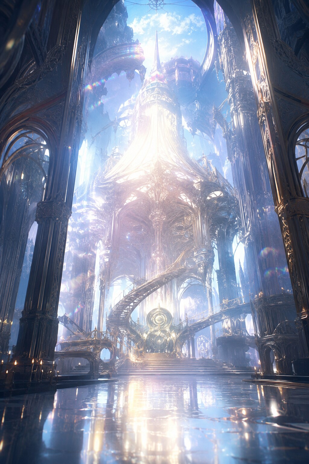 幻想的な建物