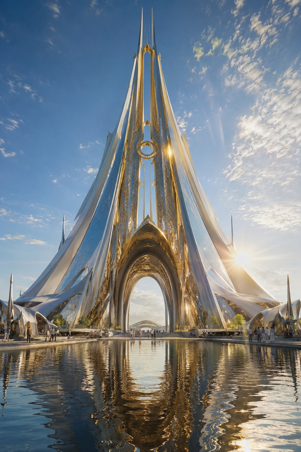 幻想的な建物