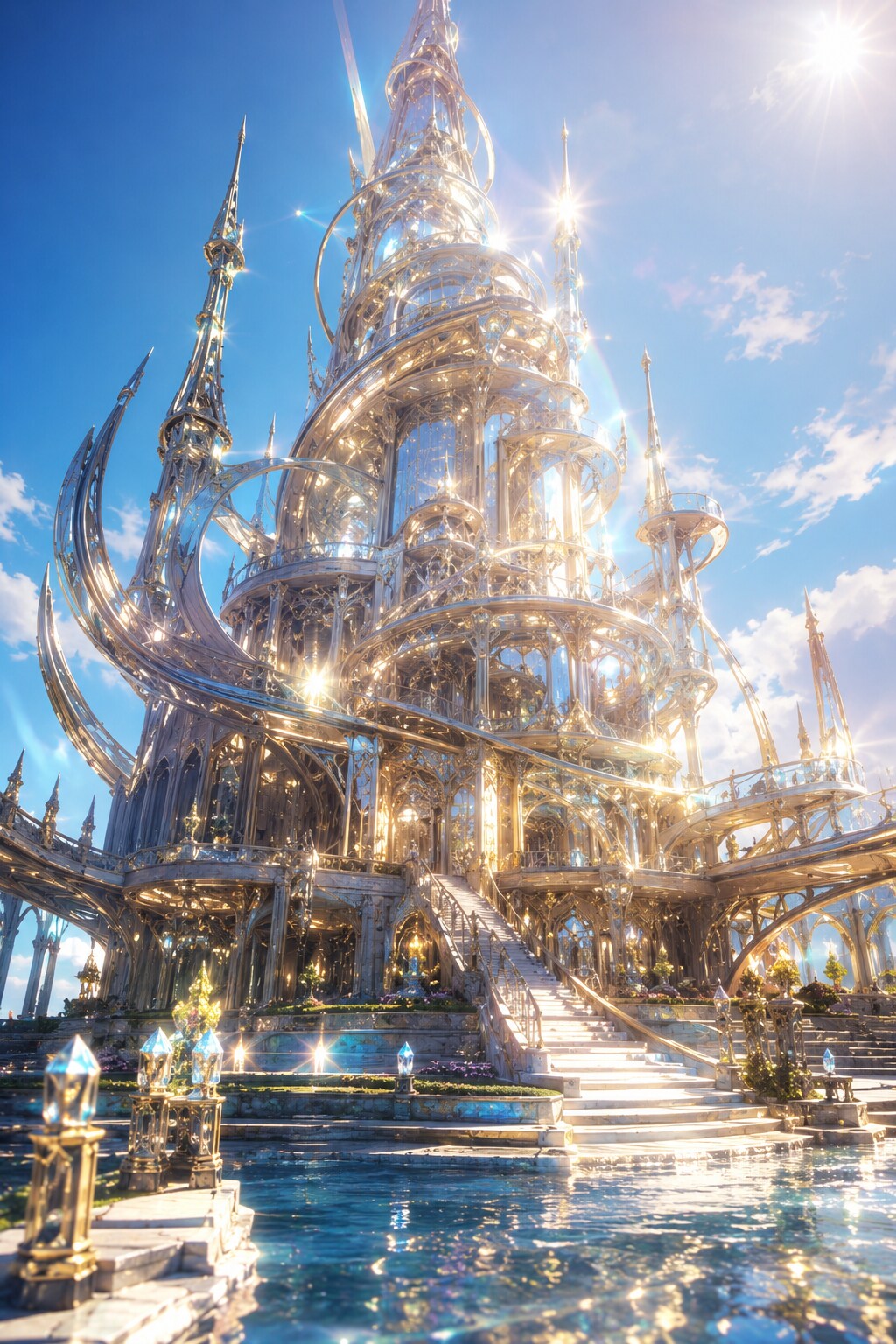 幻想的な建物