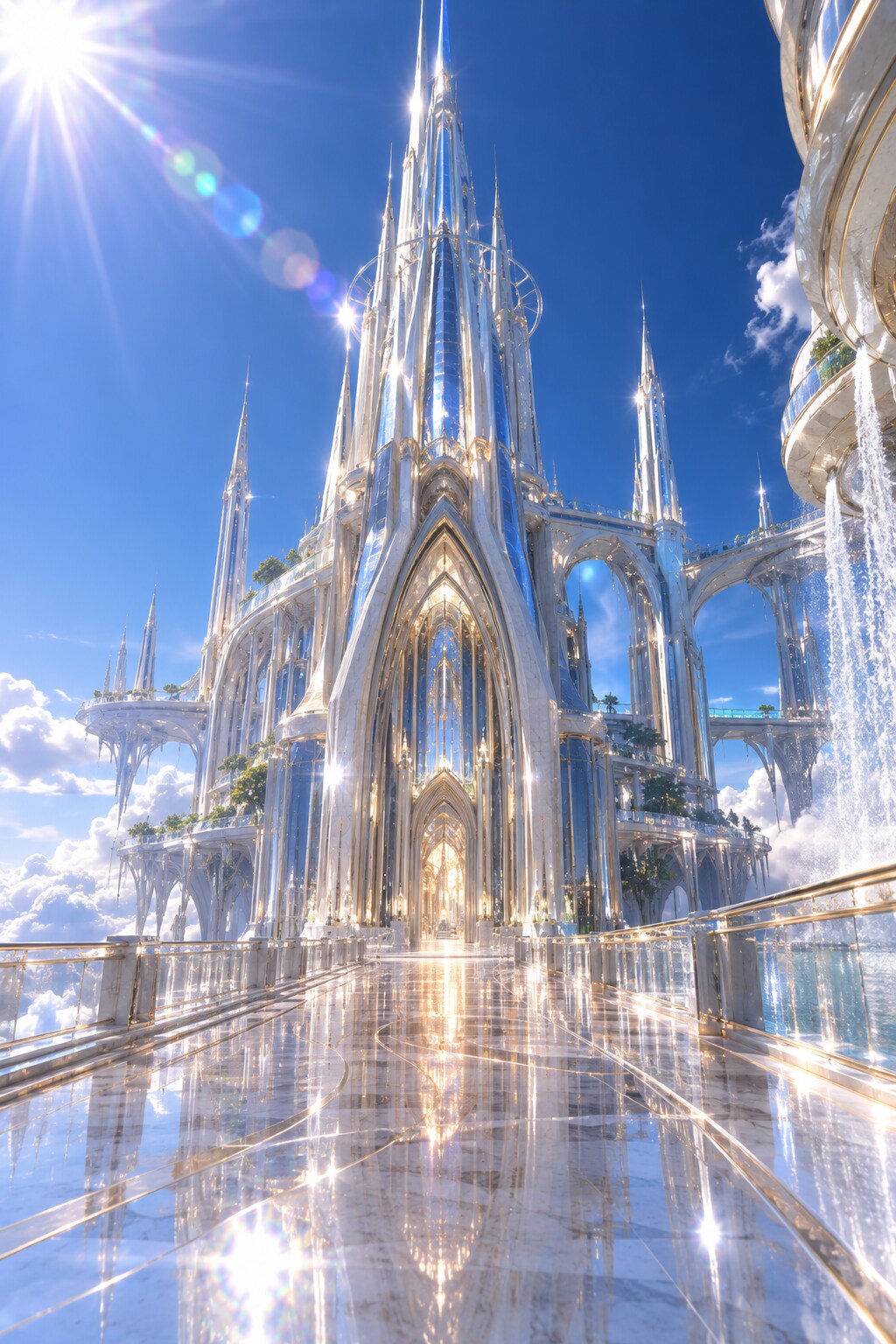 幻想的な建物
