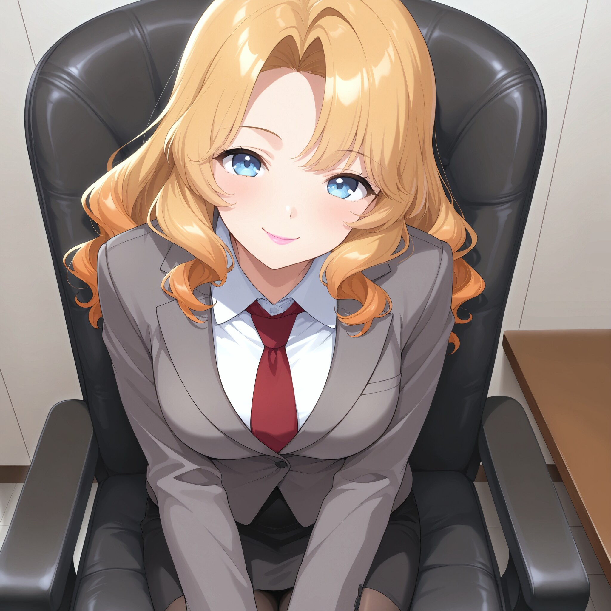 美しい女上司との残業