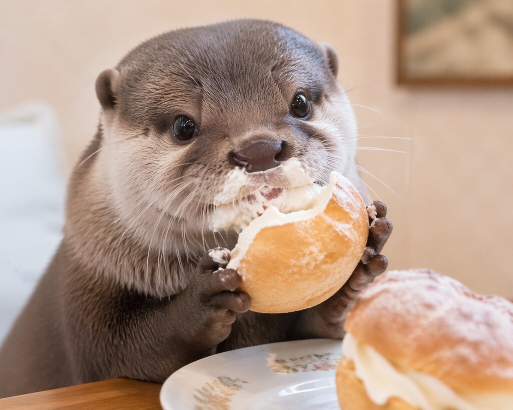 【動物】おやつ美味しい