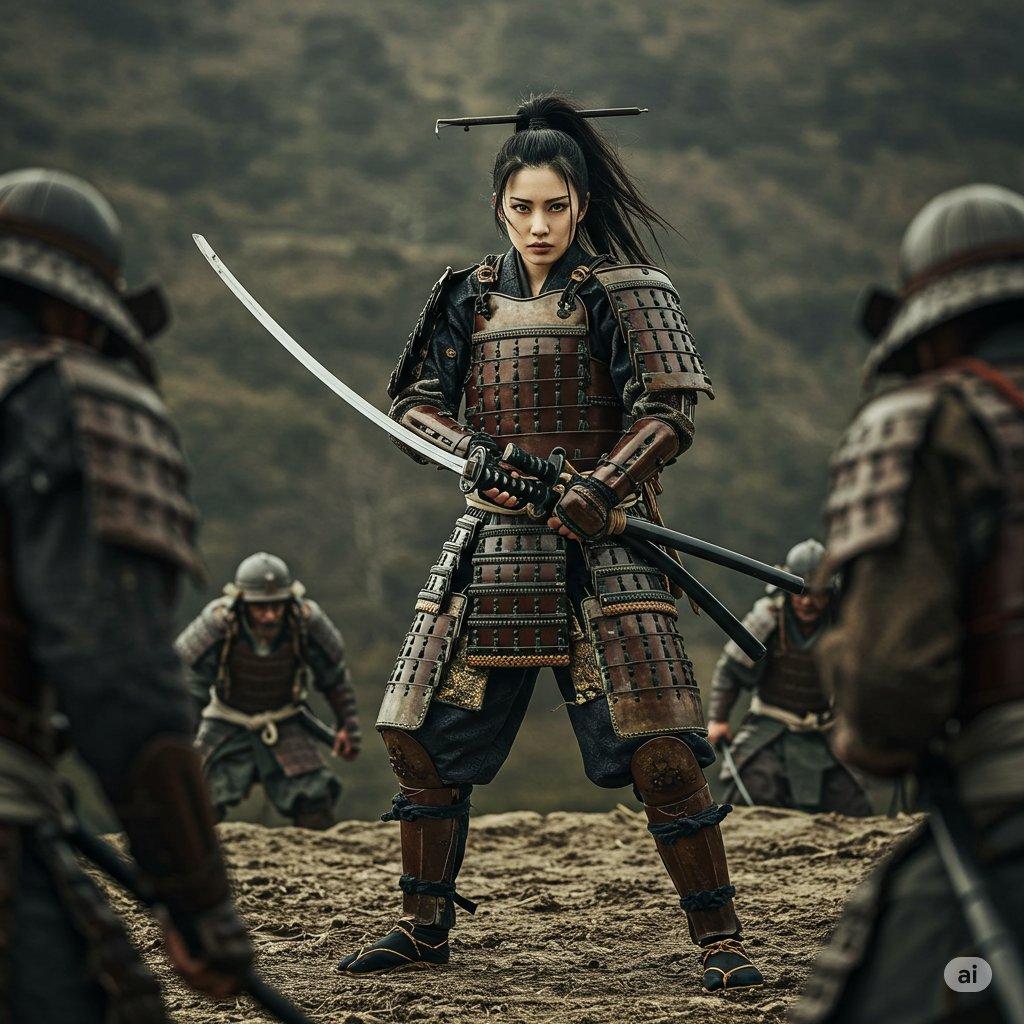 女剣士、強そう