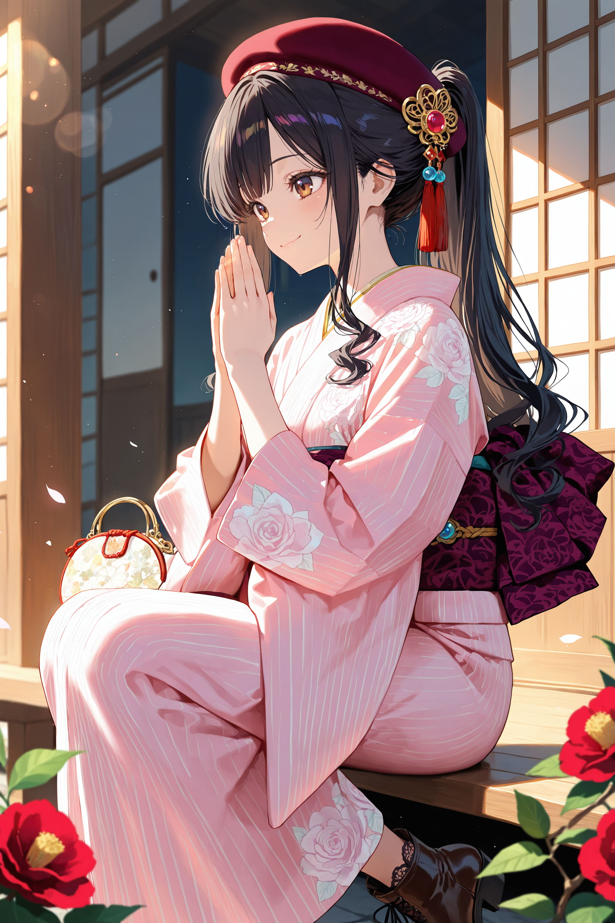 異世界の女神さま（アマテラスさん）大正ロマンVer | の人気AIイラスト・グラビア