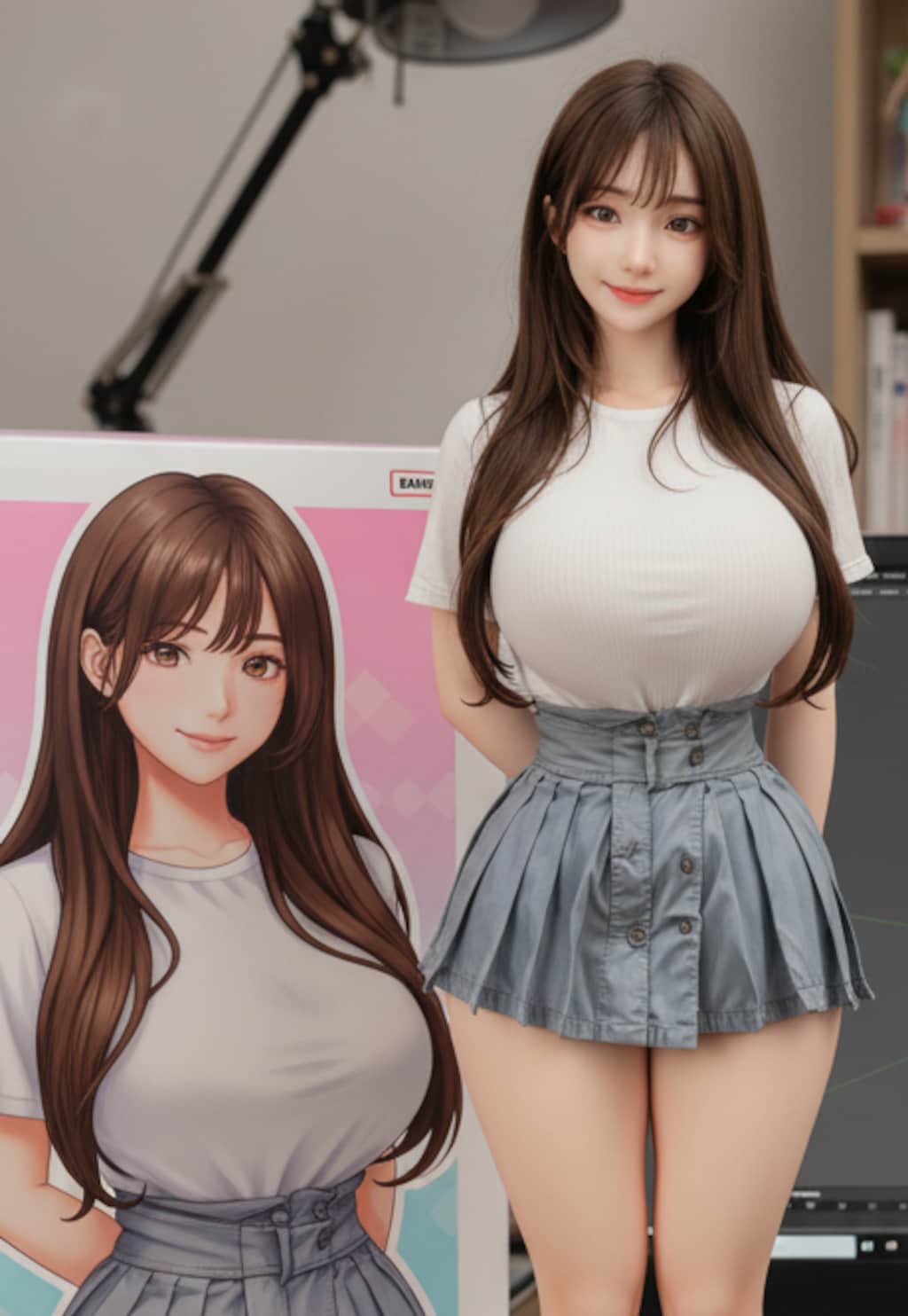 フィギュア Tシャツぱつぱつ