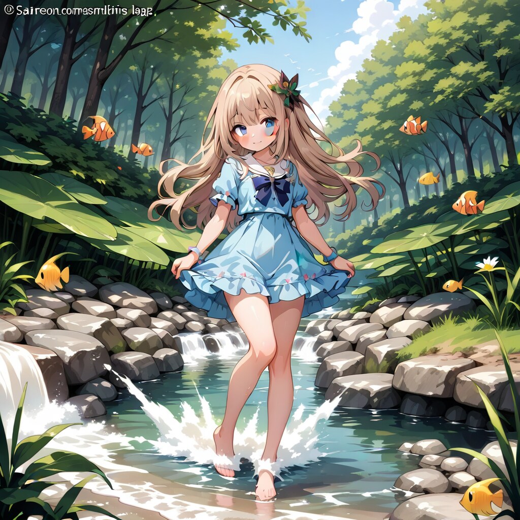 魚遊び | の人気AIイラスト・グラビア