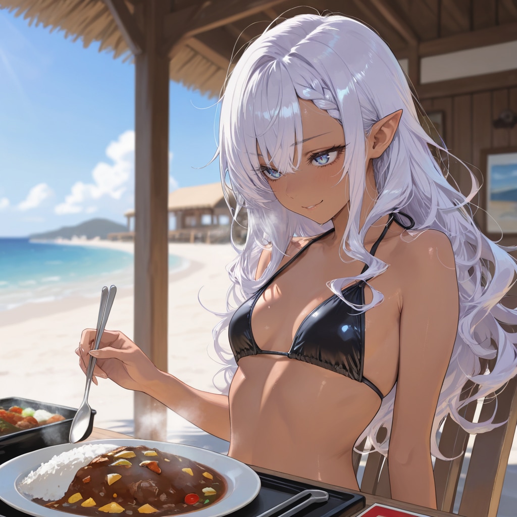 海の家はカレーかラーメンか