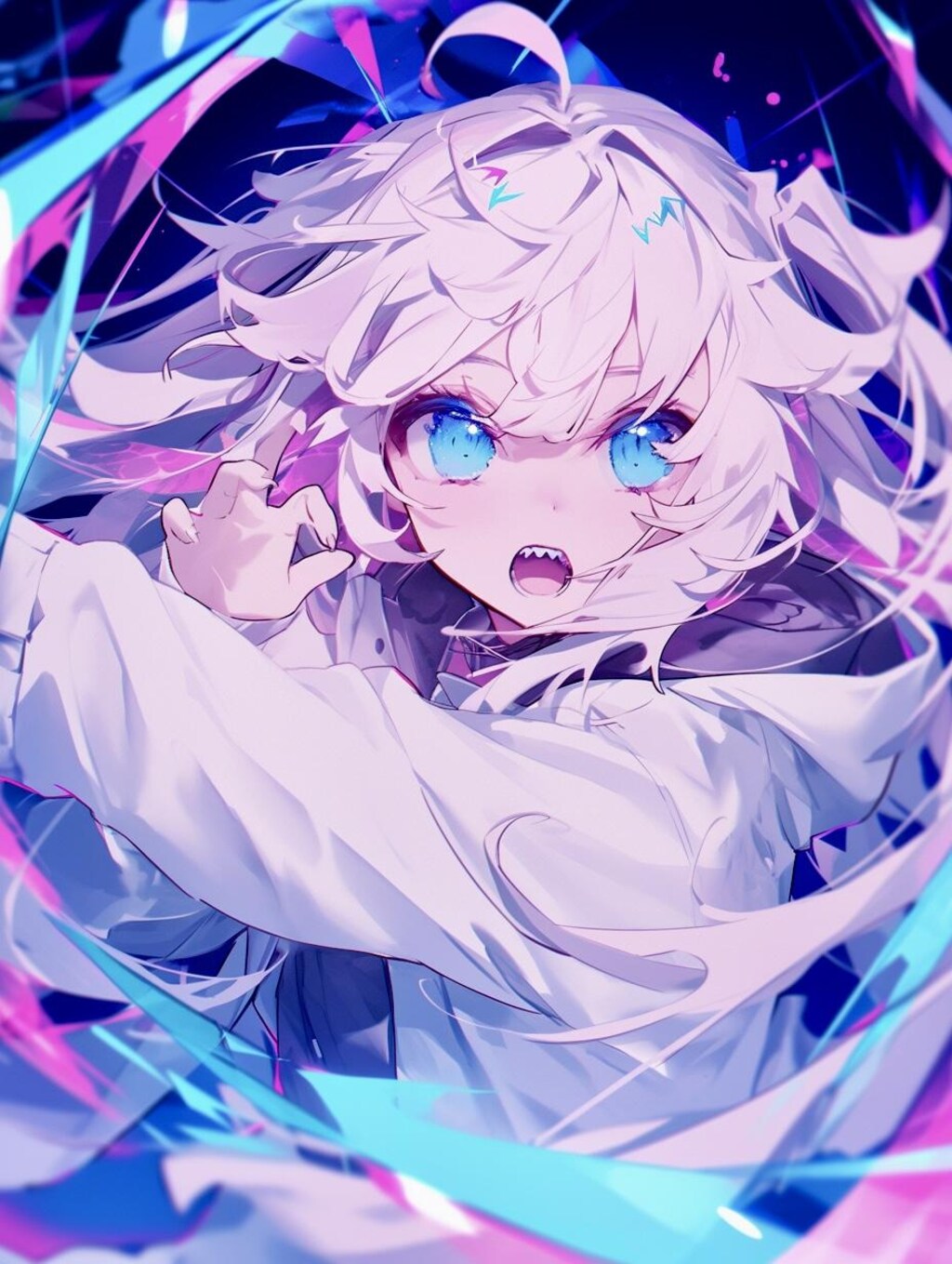 ギザギザ歯少女🐾