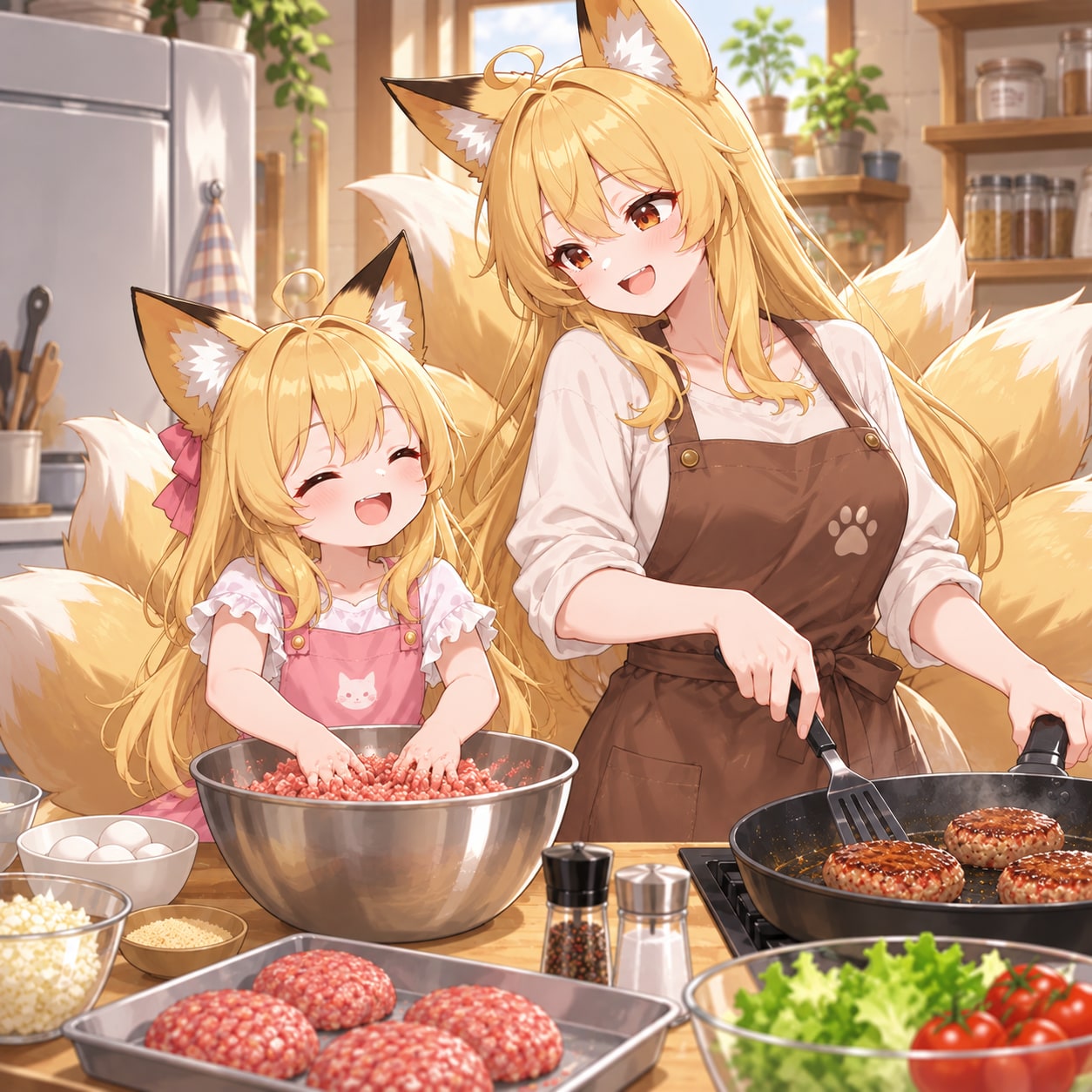 9/9　親子でCOOK（くっく）の日 | の人気AIイラスト・グラビア