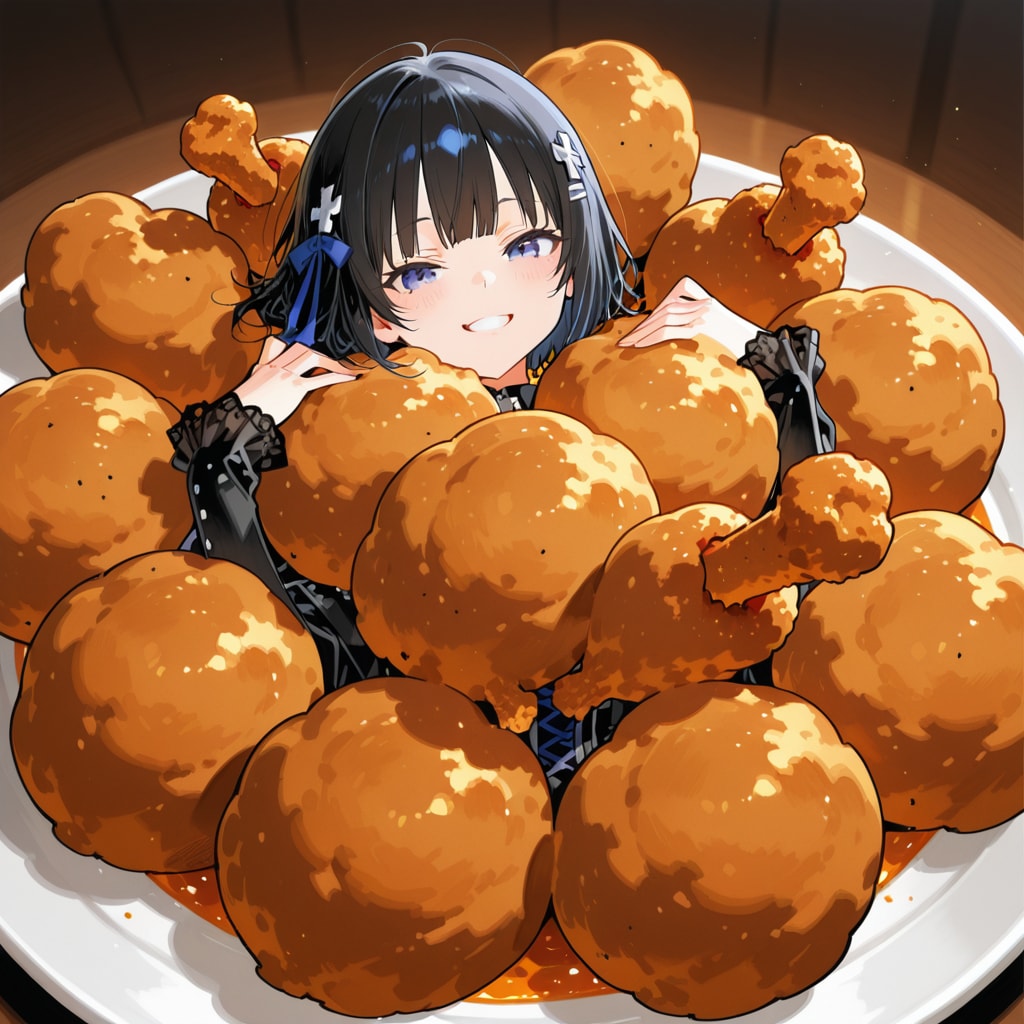 ゴスロリ風チキン