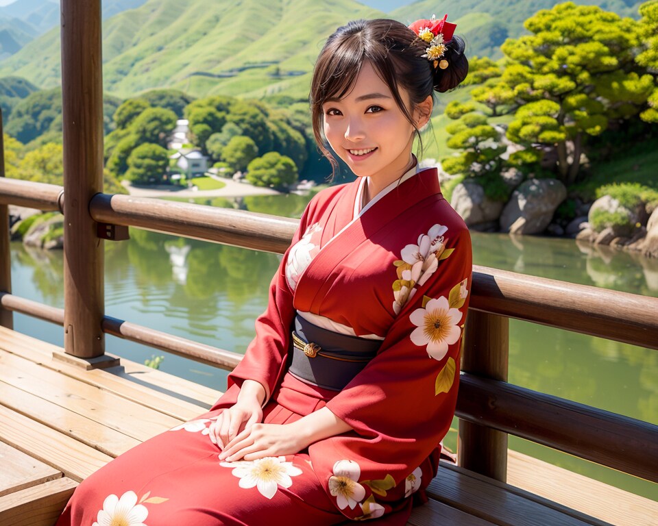 着物のプロンプト