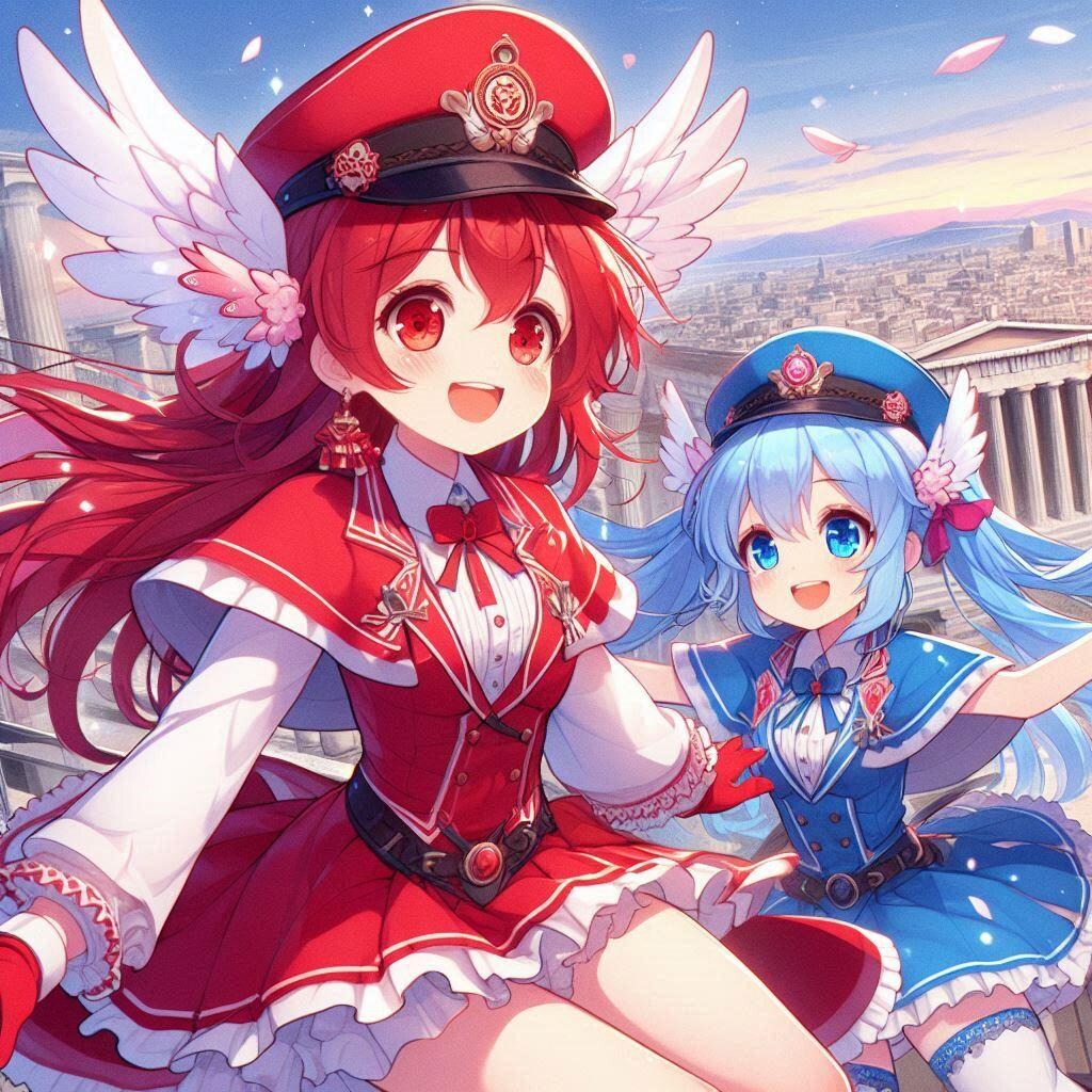 鉄道系魔法少女イオニア＆ラーラ＆ジュセラン　海外旅行中♪・・・165