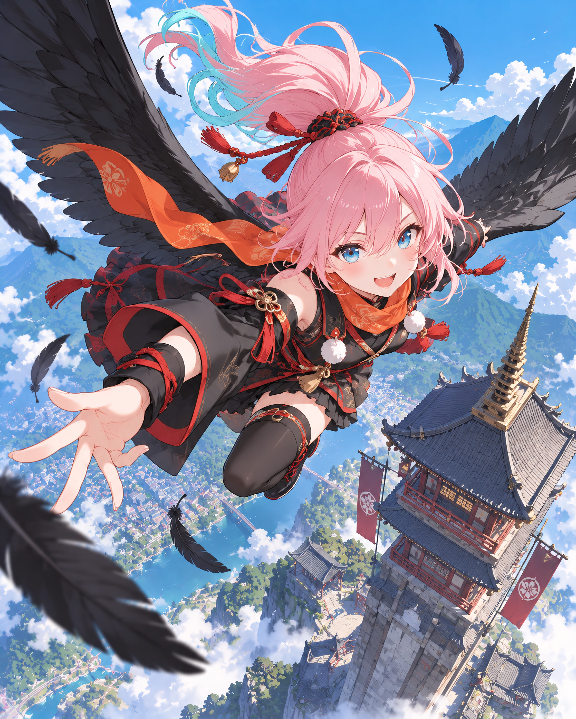 Over the Tower | の人気AIイラスト・グラビア