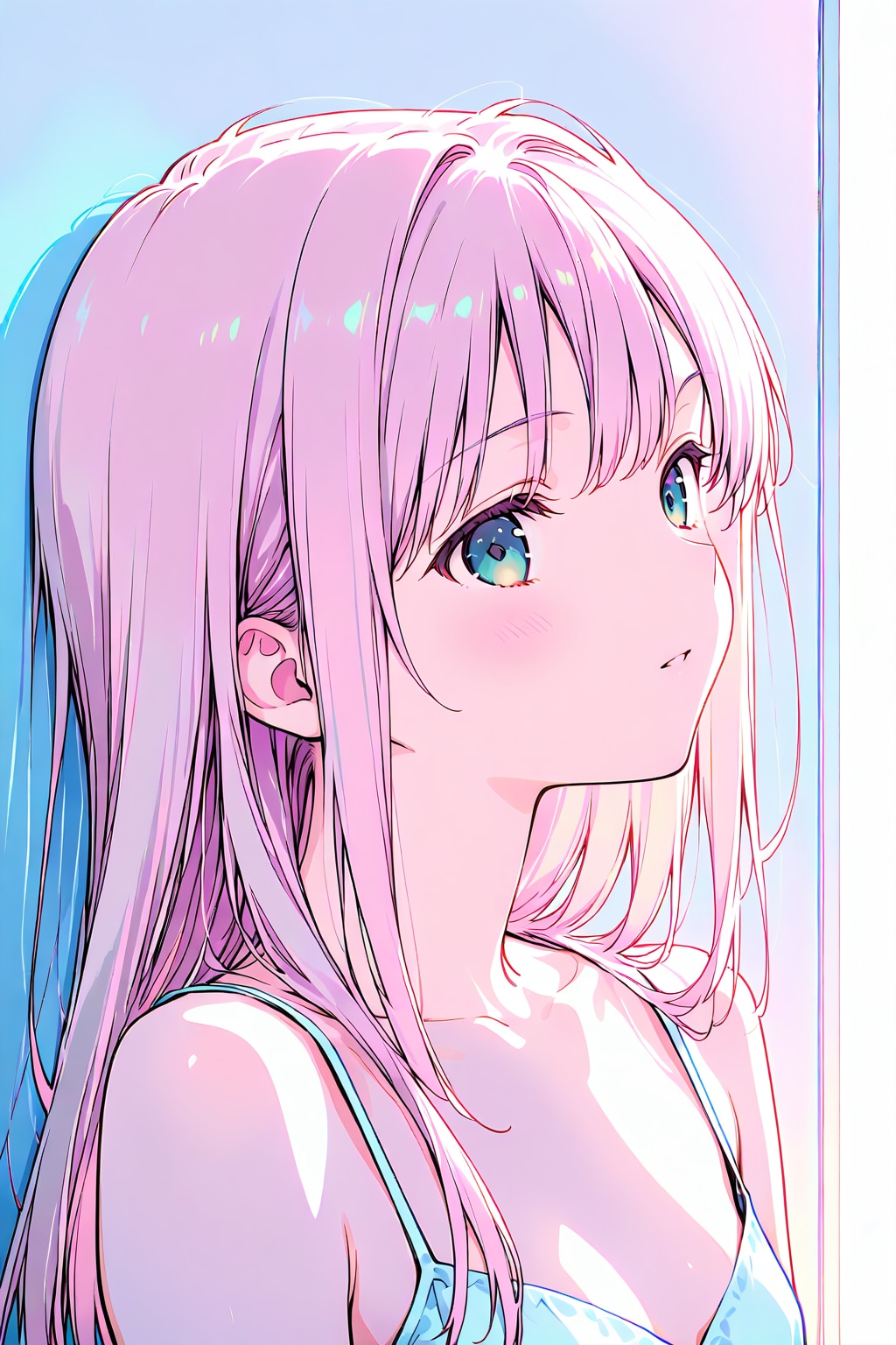 少女のポートレート(HAPPY)(11) | の人気AIイラスト・グラビア